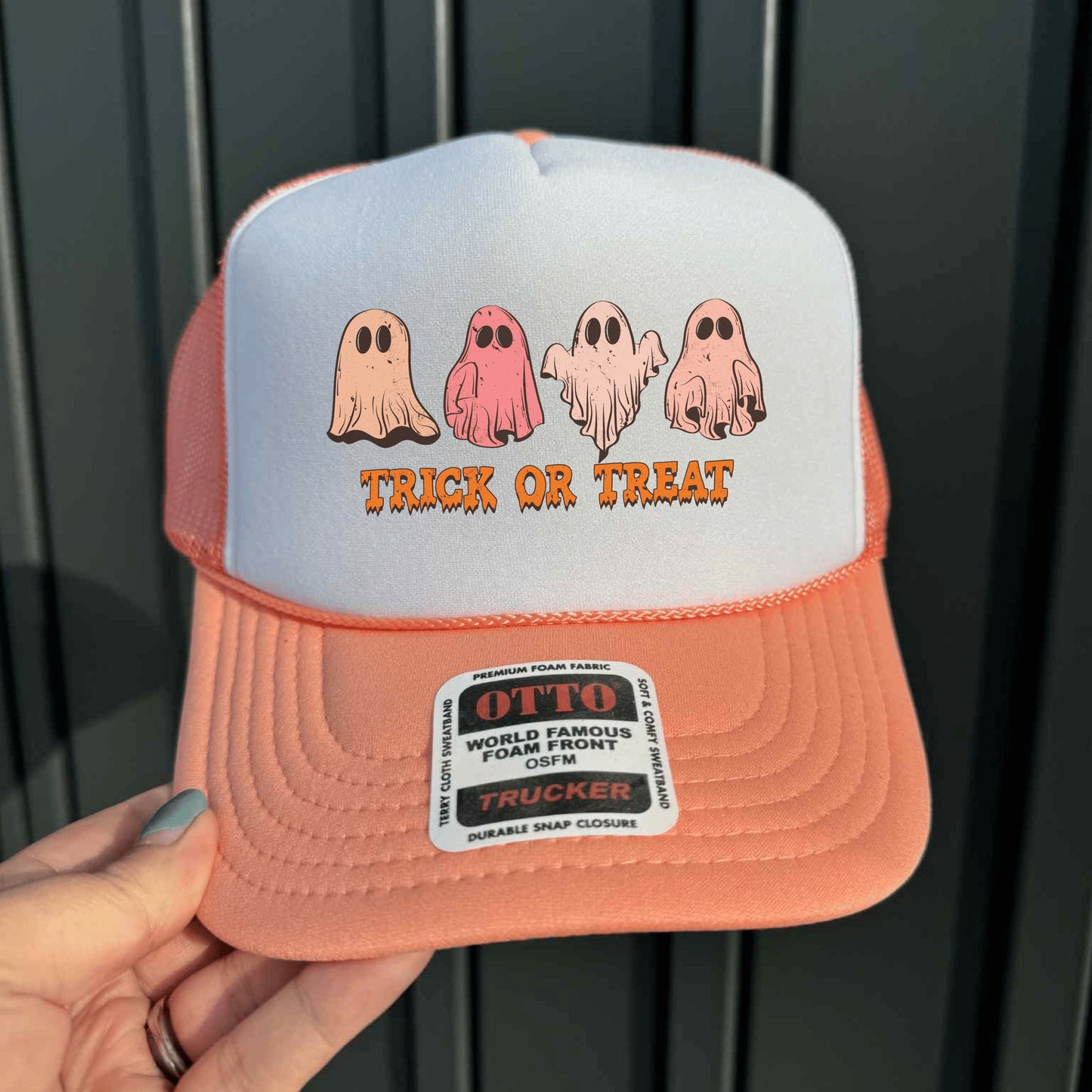 Trick Or Treat Trucker Hat