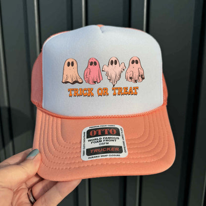 Trick Or Treat Trucker Hat