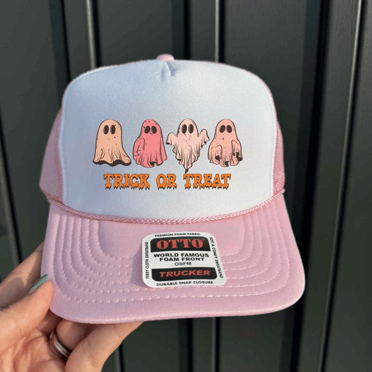 Trick Or Treat Trucker Hat
