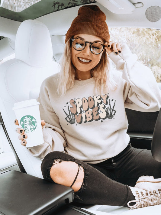 Spooky Vibes Graphic Crew