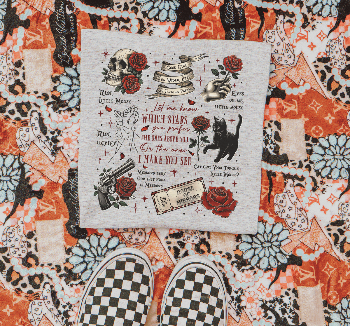 Run Little Mouse Book Graphic Tee