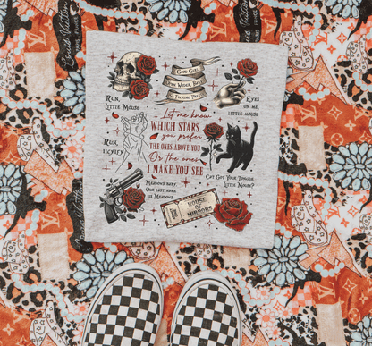 Run Little Mouse Book Graphic Tee