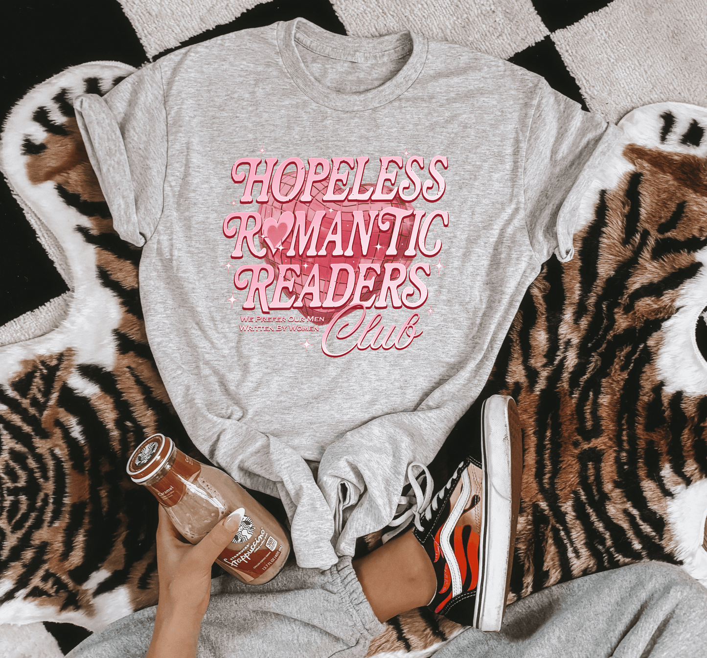 Hopeless Romantic Readers Graphic Tee