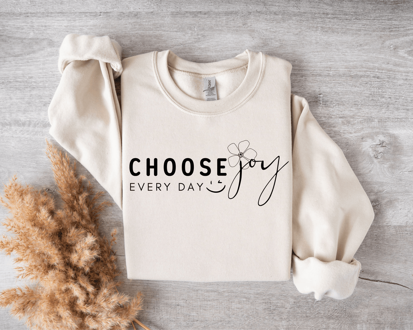 Choose Joy Everyday- Mental Health Graphic Tee or Graphic Crew