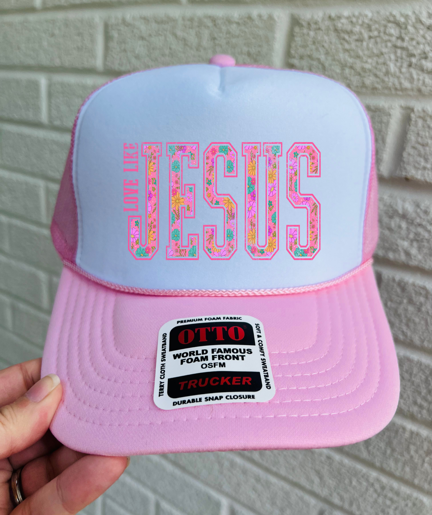 Love Like Jesus Trucker Hat