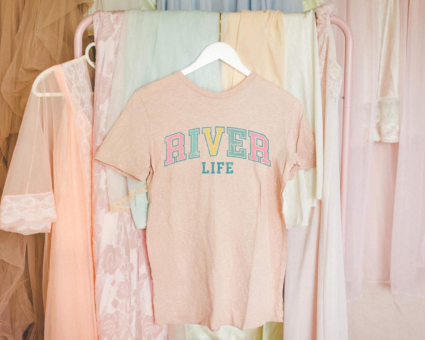 River Life Varsity Style Graphic Tee