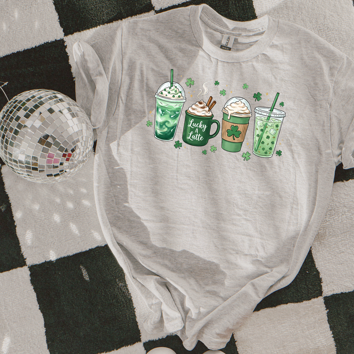 Lucky Latte Graphic Tee