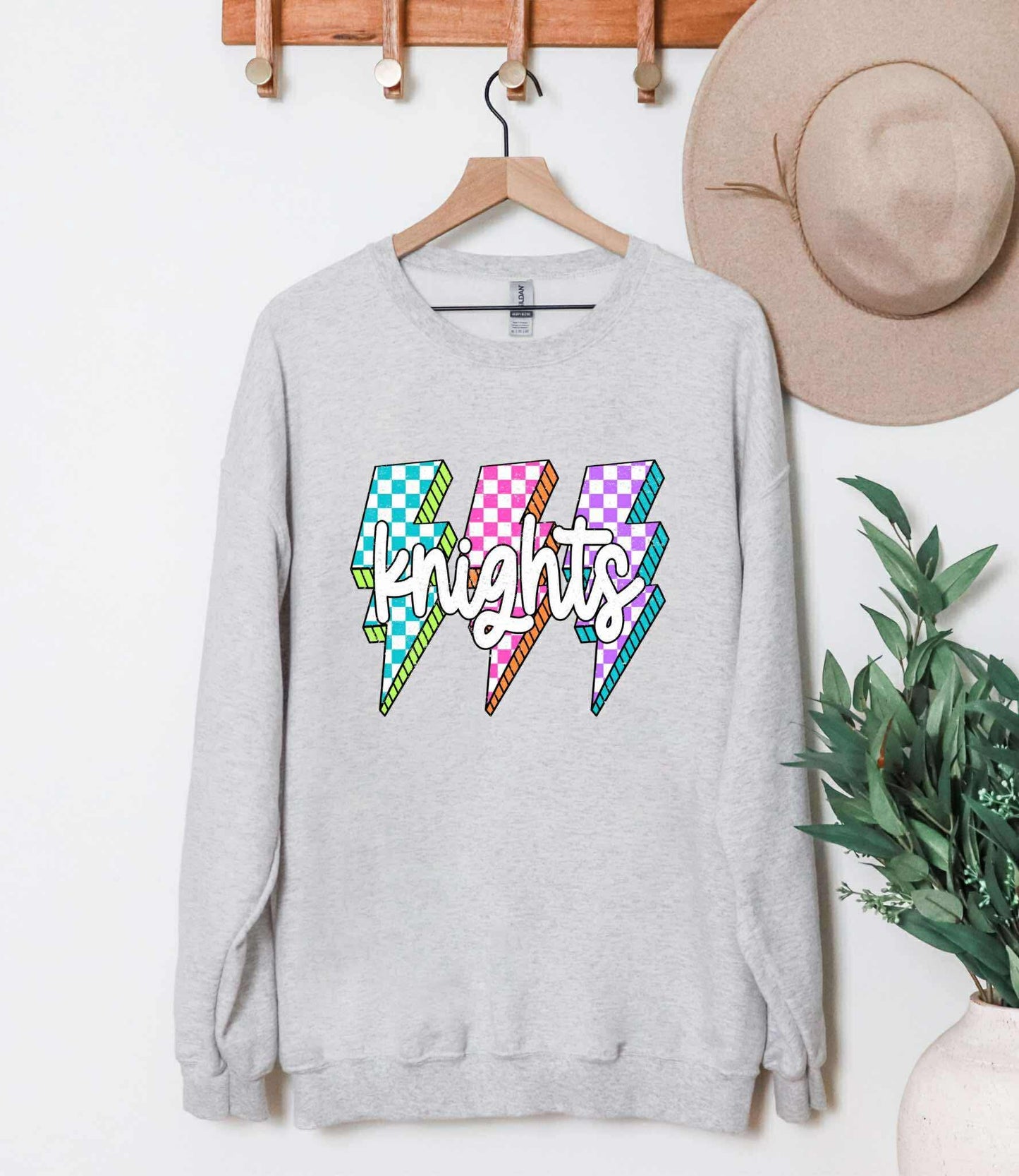 Neon Knights Graphic Sweatshirt