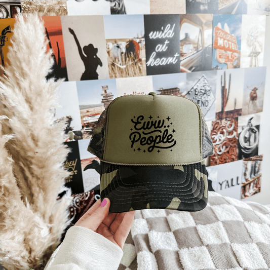 Eww People Trucker Hat