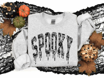 Spooky Drip Graphic Sweatshirt