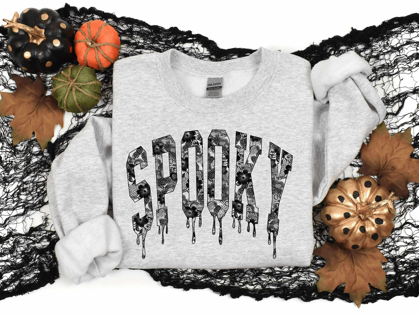 Spooky Drip Graphic Sweatshirt