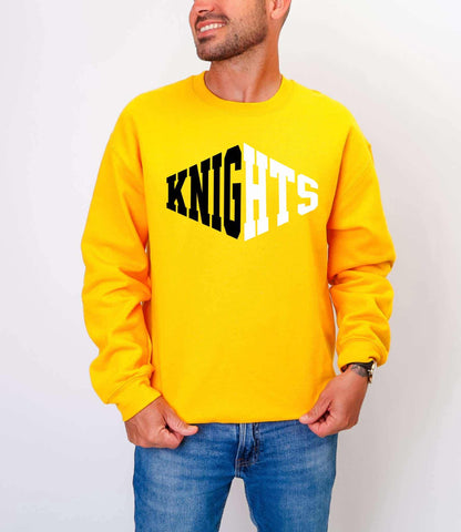 3D Knights Graphic Sweatshirt