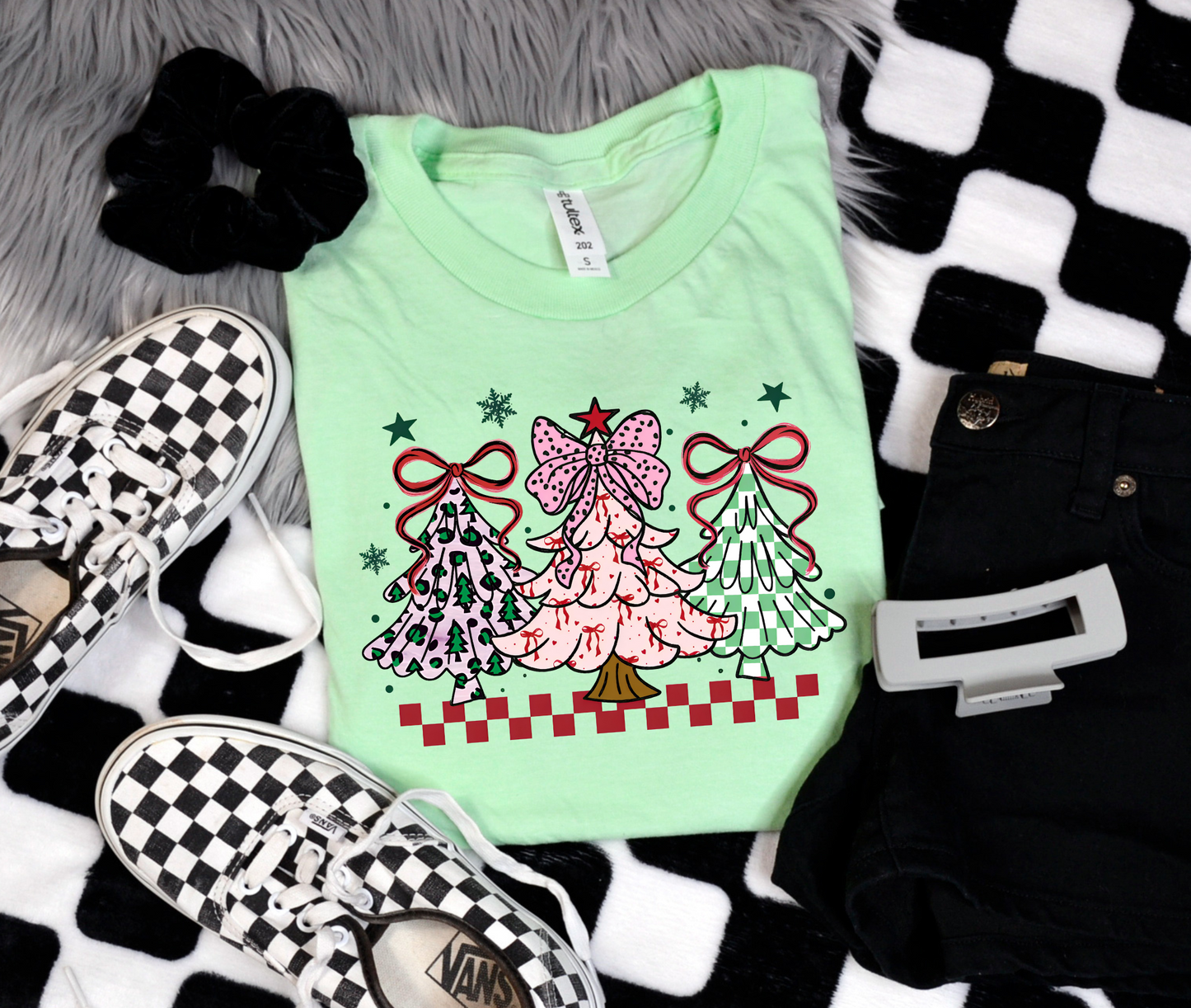 Trim The Tree Trio Graphic Tee