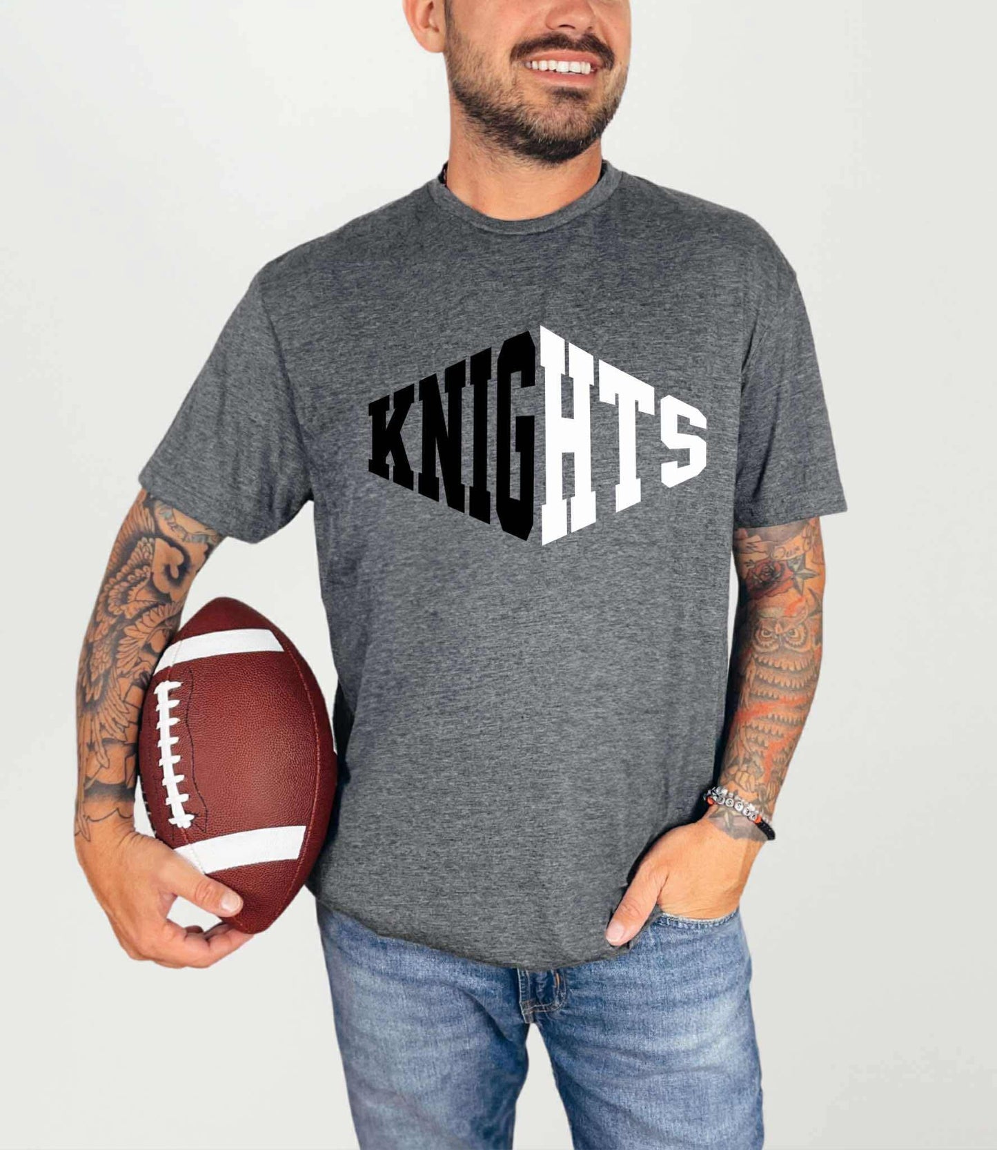 3D Knights Graphic Tee