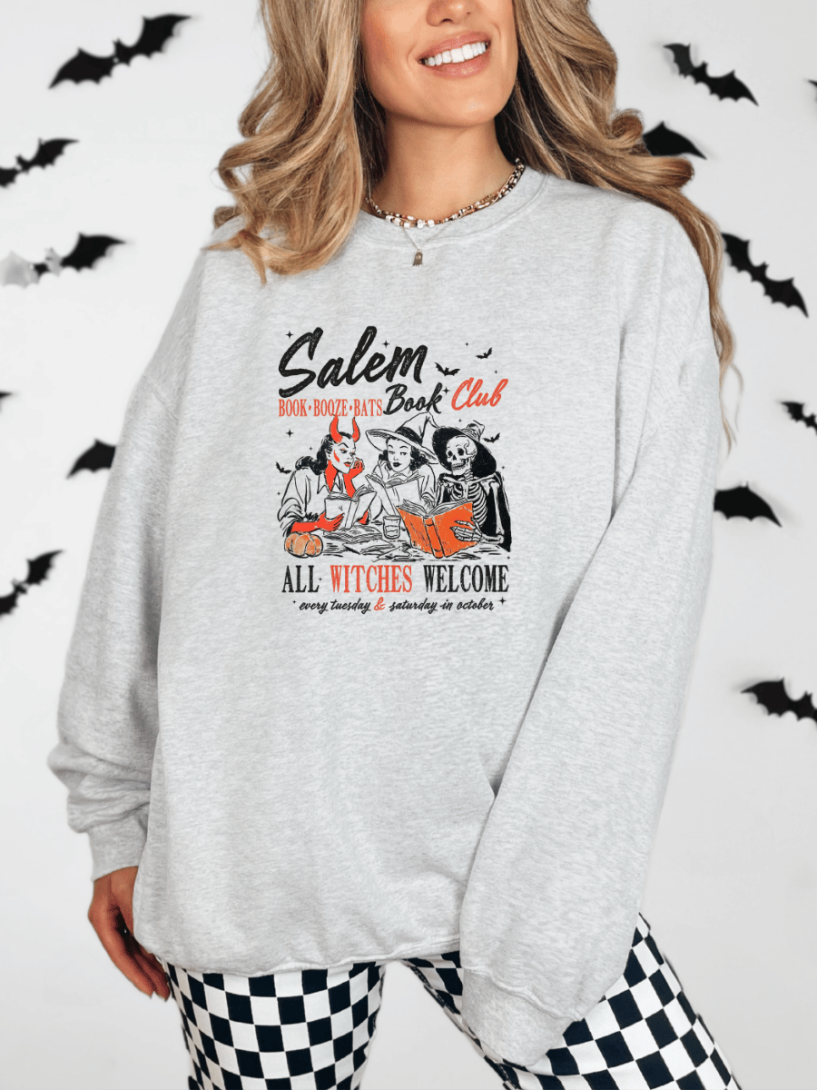 Salem Book Club Graphic Sweatshirt
