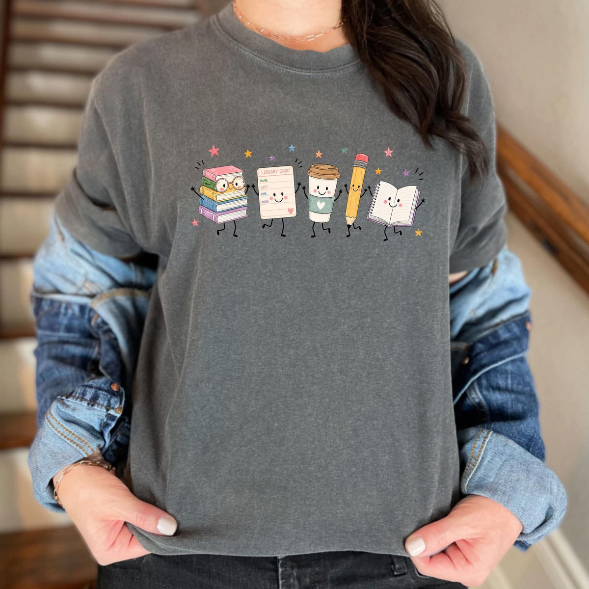 Library Friends Graphic Tee